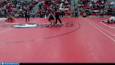 92 lbs Quarterfinal - Liam Harding, Enumclaw Yellow Jackets Wrestling Club vs Gavin Chambers, Ascend Wrestling Academy