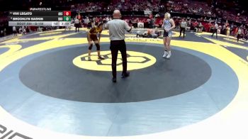 G-155 lbs Champ. Round 1 - Vivi Legato, G-Archbold vs Brooklyn Baskin, G-Brush