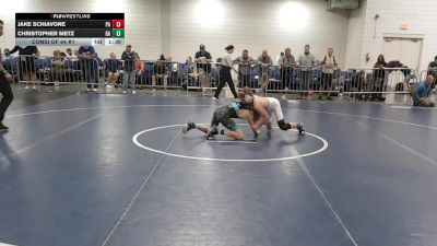 120 lbs Consi Of 64 #1 - Jake Schiavone, PA vs Christopher Metz, GA