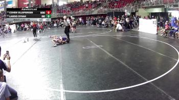 65 lbs Cons. Round 2 - Landis Synak, Norris Wrestling Club vs Cohen Ullsperger, Millard South Wrestling Club