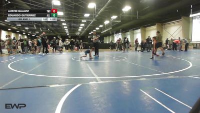 46-50 lbs Rr Rnd 1 - Austin Galaviz, TWC vs Eduardo Gutierrez, All American Wrestling