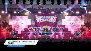 The California All Stars-San Marcos - Blush [2025 L1 Junior - Small Day 2] 2025 Spirit Sports Grand Nationals