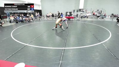 126 lbs Dominic Cabot, California Silver vs Peyton Fowler, Kentucky