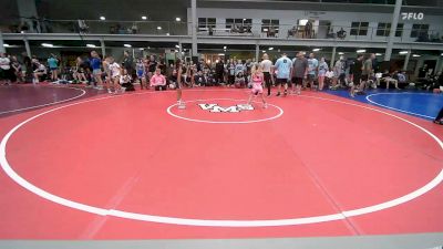 57 lbs Rr Rnd 6 - Rae Lynn Wallace, Lady Alpha Dogz - Girls vs Carsyn Solis, Kraken - Girls