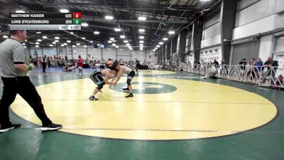 160 lbs Rr Rnd 3 - Matthew Kaiser, Gotenks GT - HSB vs Luke Stoutenburg, Journeymen Blue - HSB