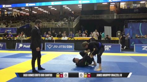 James Murphy Brazzell III vs Iago Gomes Brito Dos Santos 2026 Pan Jiu Jitsu IBJJF Championship