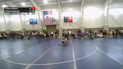 50 lbs 1st Place Match - Logan Radmall, Champions Wrestling Club vs Shiloh Frohling, Timpanogos Wrestling