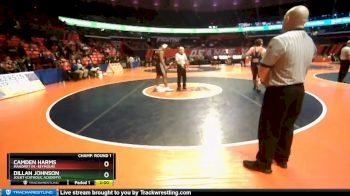 2A 285 lbs Champ. Round 1 - Dillan Johnson, Joliet (Catholic Academy) vs Camden Harms, Mahomet (M.-Seymour)