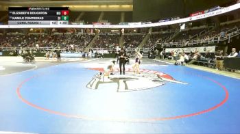 138 lbs Cons. Round 1 - Elizabeth Boughton, Midlakes-5 vs Kamile Contreras, Sleepy Hollow-1