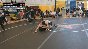 138 lbs Finals (8 Team) - Guillermo Jaramillo, South Dade vs Ismael Robles, Freedom
