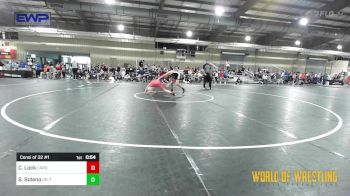 115 lbs Consi Of 32 #1 - Colton Lock, Cardinal Wrestling Club vs Sonny Solano, Duran Elite