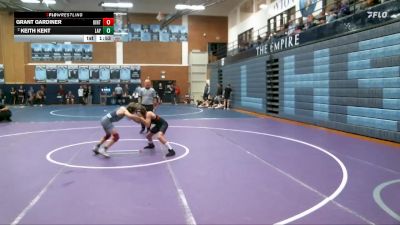 98 lbs Quarterfinal - Grant Gardiner, Uintah vs Keith Kent, Layton