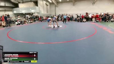 157 lbs Cons. Round 4 - Wade Suckow, Fort Collins vs Jackson Moon, Fountain - Fort Carson