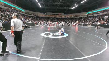 5A 138 lbs Cons. Round 1 - Mason Padilla, West Mesa vs Anthony Scott, Los Lunas