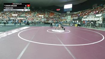 138 lbs Cons. Round 1 - Logan Axelson, Chanute HS vs Grant Eck, Andale HS