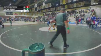 150 lbs Cons. Round 3 - Nathan Monday, Corona Del Mar vs Edward Gutierrez, Heritage