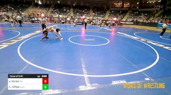 76 lbs Consi Of 8 #1 - Armond Goree, Pin-King All Stars vs Czarlie Diffee, Black Fox Academy