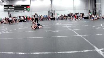 120 lbs Round 3 (6 Team) - Mikey McNeal, TDWC Maniacs vs Brody Walsh, Mat Assassins Red