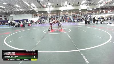 141 lbs Cons. Round 4 - Shane Watson, Campbellsville (Ky.) vs Jared Dinh, Cumberland (Tenn.)