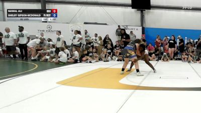 82 lbs Rr Rnd 5 - Nawal Ali, Ohio Outcasts - W vs Shelby Gipson-McDonald, PA West Yellow - W