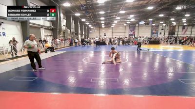 126 lbs Round Of 32 - Leonides Fernandez, TX vs Benjamin Kohler, UT