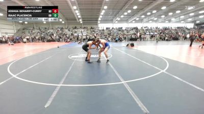 160 lbs Round Of 128 - Joshua Beharry-Curry, MD vs Isaac Placencia, NM
