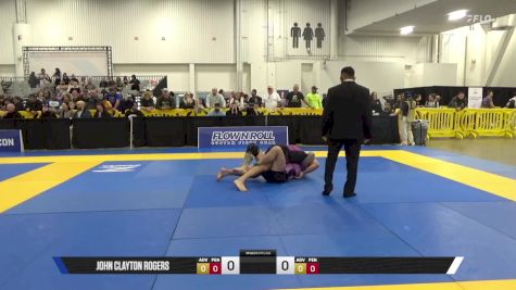 Michael L Giampietro vs John Clayton Rogers 2025 World IBJJF Jiu-Jitsu No-Gi Championship