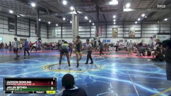 132 lbs Quarterfinals (8 Team) - Jackson Rowling, DARKHORSE WRESTLING CLUB vs Jaylen Bethea, NC PRIDE ELITE