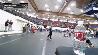 140 lbs Final - Jackson Flaggert, CCYO vs Rico Guevara, Elgin Wrestling