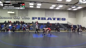 149 lbs 3rd Place Match - Kenny Rodgers, Fresno City College vs Mikey Houck, Sierra College