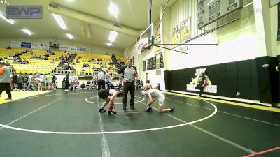 98 lbs Consi Of 4 - Gideon Wineinger, Coweta JH vs Braxton Pinner, Coweta JH