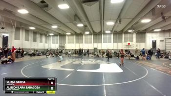 105 lbs Cons. Round 5 - Alisson Lara Zaragoza, Greeley West vs Yliani Garcia, La Junta
