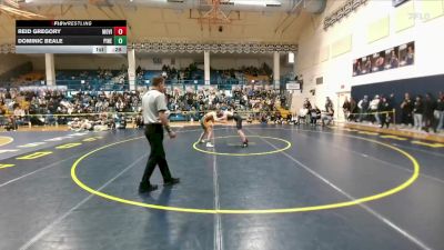120 lbs Cons. Round 1 - Reid Gregory, Mountain View vs Dominic Beale, Pinedale