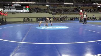 285 lbs Champ. Round 1 - Carter Blough, Grand Valley St. vs Tyler Haynes, McKendree