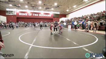 52 lbs Semifinal - Grant Mullen, Perry Wrestling Academy vs Owen Dye, Pawnee Wrestling Club