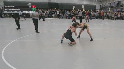120 lbs Quarters - Jack Gogel, Immortal Athletics WC vs Maximus Quarry