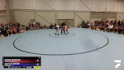 144 lbs Round 1 (16 Team) - Leyna Rumpler, Pennsylvania Blue vs Kaitlyn Booze, Nebraska