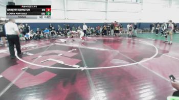 120 lbs Final - Sanchir Edington, Revival Black-MS vs Logan Hartzell, Ohio Gold-MS