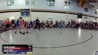 144 lbs Semifinal - Caleb Cooper, Columbus East Wrestling Club vs Elijah Gahl, Spartans Wrestling Club