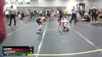 101 lbs Round 2 - Lucas Reeves, SVRWC vs Cj Caines, MAWC