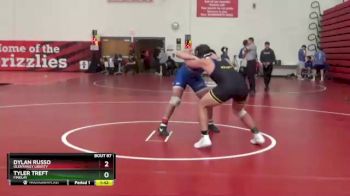 215 lbs Round 2 - Dylan Russo, Olentangy Liberty vs Tyler Treft, Findlay
