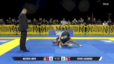 Matthew L Smith vs Steven J. Kalogeras 2025 Pan IBJJF Jiu-Jitsu No-Gi Championship