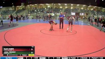 115 lbs Round 2 (4 Team) - Klay Zuber, Mountain View vs Aden Mendez, Ridgeview