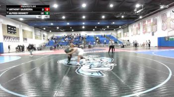 285 Boys Cons. Round 4 - Anthony Saavedra, San Ysidro vs Alfred Bennett, Lincoln