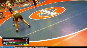 6 lbs Semifinal - Talen Thompson, Buford vs Ryan Seymour, South Paulding