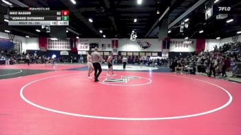 150 lbs Champ. Round 1 - Niko Bassiri, Beckman vs Edward Gutierrez, Heritage