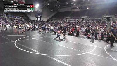 105 lbs Cons. Quarters - Trenton James, Betterman Elite Wrestling vs Carter Mochel, Duran Wrestling Club