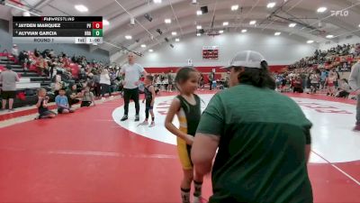 48-50 lbs Round 1 - Alyvian Garcia, HRA vs Jayden Marquez, Platte Valley