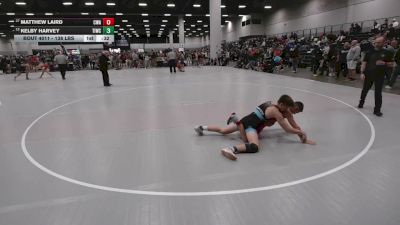 138 lbs Cons. Rd Of 16 - Matthew Laird, Callan Wrestling Academy vs Kelby Harvey, Team Idaho Wrestling Club