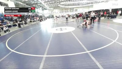 125 lbs Cons. Round 2 - Andrew Aparo, Ithaca vs Hunter Sanchez, Springfield